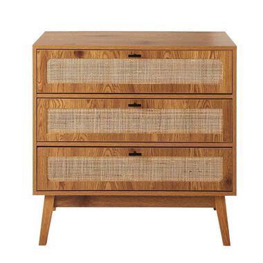 CALICOSY - Ladekast ALIA - Licht hout - 79x80x39 cm product