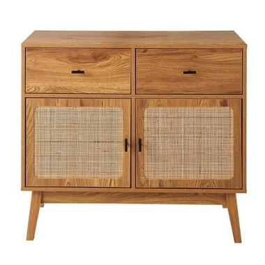 CALICOSY - Ladekast ALIA - Licht hout - 79x90x39 cm product