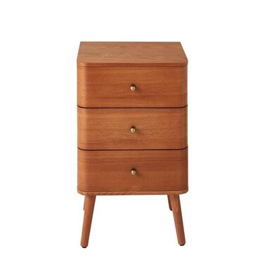 CALICOSY - Nachtkastje KARL - Licht hout - 71x42x35 cm product