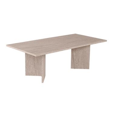 CALICOSY - Salontafel SABIN - Travertijn - 40x119x60 cm product