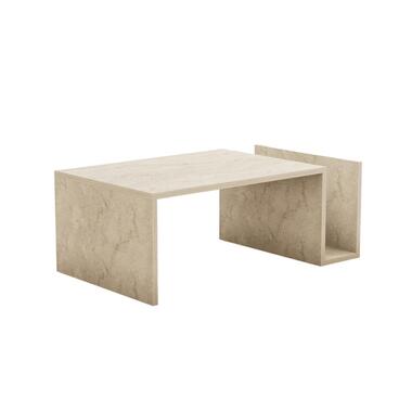 CALICOSY - Salontafel MEMO - Travertijn - 32,4x86,8x50 cm product