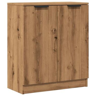 vidaXL - Dressoir met 2 deuren - Artisanaal eiken - Bewerkt hout - 60x30x70 cm product