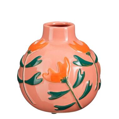 Mica Decorations Ava Vaas - H20 x Ø20 cm - Keramiek - Roze product