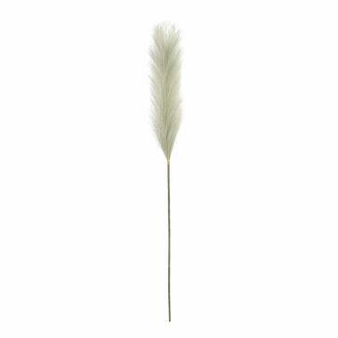 Mica Decorations pluimgras kunst steel/tak - salie groen - 104 cm product