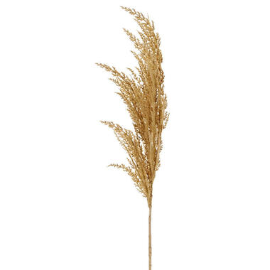 TopArt Pampasgras kunst pluim steel/tak - naturel beige - 100 cm product