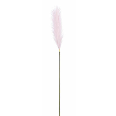 Mica Decorations pluimgras kunst steel/tak - lila paars - 104 cm product