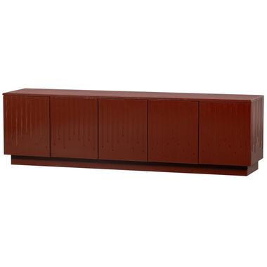 WOOOD Pencil TV Meubel - Grenen - Merlot Gloss - 52x180x40 product