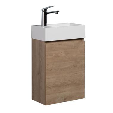 Badplaats Toiletmeubel Angela 40 x 22 cm - Kastanje eiken product