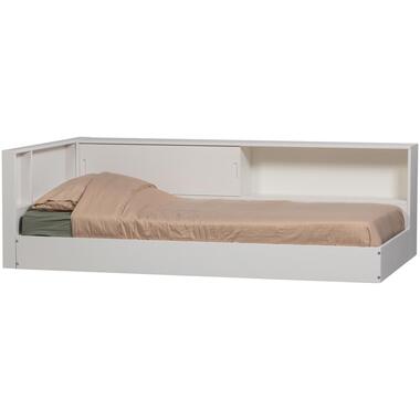 WOOOD Carter Hoekbed Links/Rechts - Grenenhout - Wit - 90x200 product