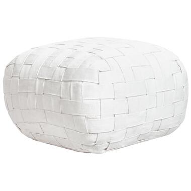 BODLA - Buitenpoef - Gebroken wit - 50 x 50 cm - Synthetisch materiaal product