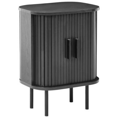 BRADLEY - Nachtkastje - Zwart - MDF product