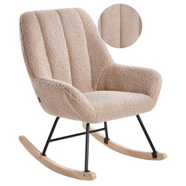 KINNO - Schommelstoel - Beige - Bouclé product