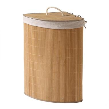 CALICOSY - Hoekwasmand - Licht hout - 60x35x35 cm product