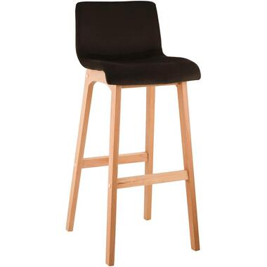 CLP Barkruk Hover natura Frame - Fluweel - bruin product