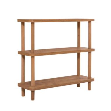 CALICOSY - Wandrek STEP - Licht hout - 75x80x28 cm