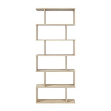 CALICOSY - Boekenkast ATHENA - Ambachtelijke eik - 192x80x24 cm product