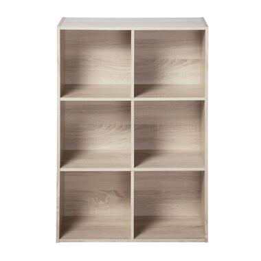 CALICOSY - Opbergplank - Licht hout - 91.5x61.5x29.5 cm product