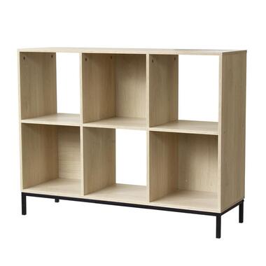 CALICOSY - Opbergplank - Licht hout - 72.6x93.5x29.8 cm product