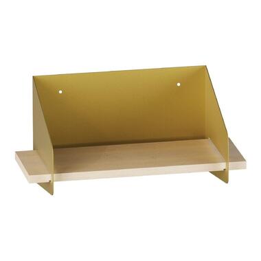 CALICOSY - Wandrek WREN - Goud/Hout - 20x40x19 cm product