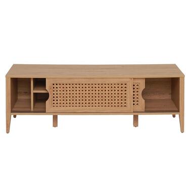 CALICOSY - TV-Meubel - Licht hout - 45.5x138x39.6 cm product