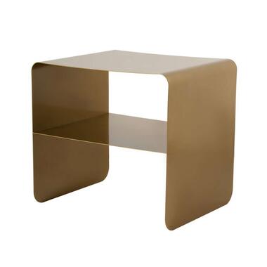 CALICOSY - Bijzettafel SLOAN - Gouden - 56x45x52 cm product