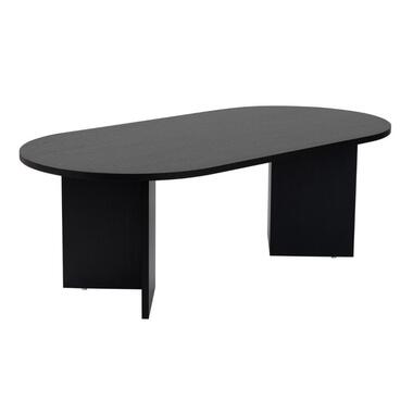 CALICOSY - Salontafel IRIS - Zwarte eik - 39,8x119x60 cm product