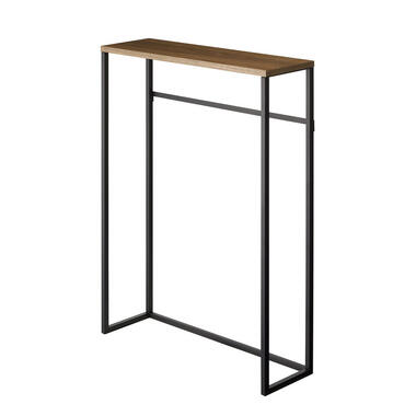 CALICOSY - Sidetable - Zwart - 80,5x60x18,5 cm