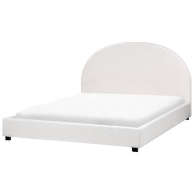 VAUCLUSE - Tweepersoonsbed - Gebroken wit - 160 x 200 cm - Stof product