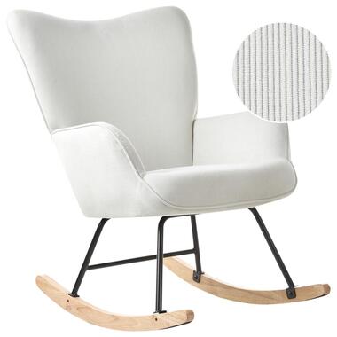 ARSET - Schommelstoel - Gebroken wit - Bouclé product
