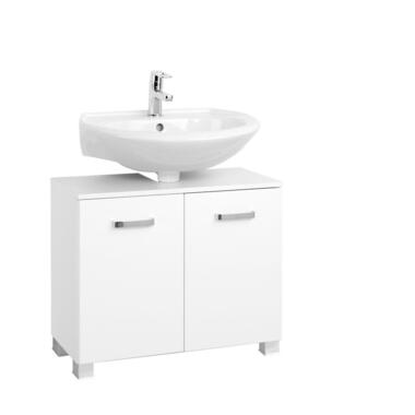 Wastafelonderkast Bobbi 70cm 2 deuren - wit product