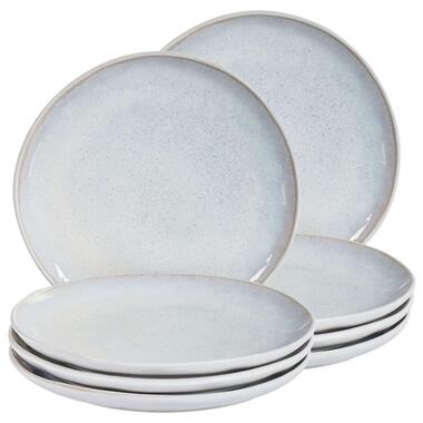 SESAME - Bijzetborden set van 8 - Lichtgrijs - Steengoed