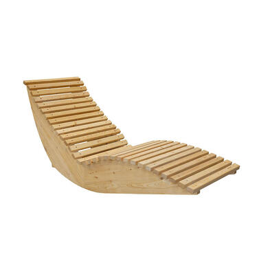 HOME DELUXE Wave houten ligstoel WOLGA - 60 cm product