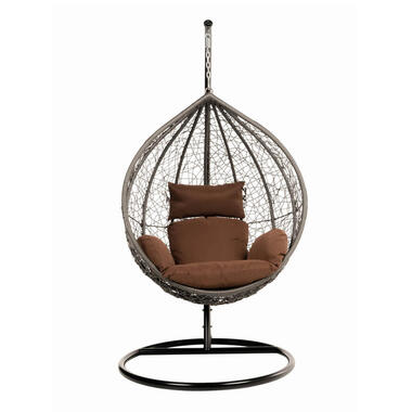HOME DELUXE Hangstoel CIELO Bruin product