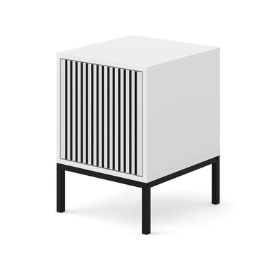 Bureaucontainer Ravenna - wit/zwart - Metall - 41x40x55 cm product