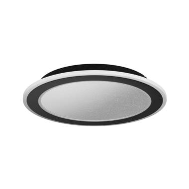 EGLO Macchioni Plafonnière - LED - Kunststof - Zwart/Wit - Afstandsbediening product