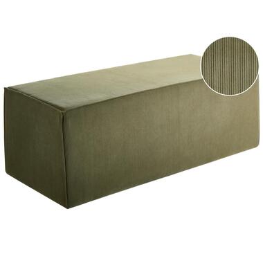 VINITA - Poef - Donkergroen - Corduroy product
