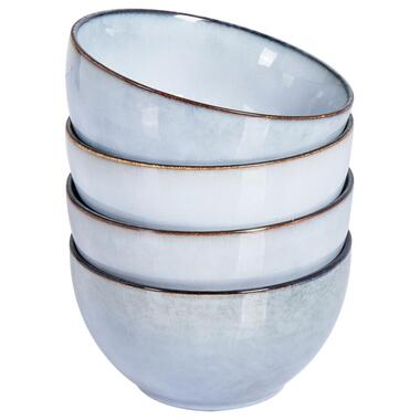 JUNIPER - Kom set van 4 - Lichtblauw - Steengoed product