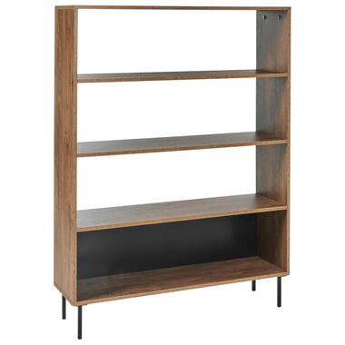NANTON - Boekenkast - Donkerhout - Vezelplaat product