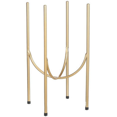 Mica Decorations bloempot plantenstandaard - goud -H40 x B16 cm product