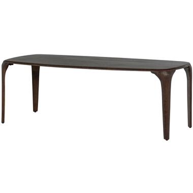 WOOOD Fiore Eettafel - Mango Hout - Walnoot - 76x230x95 product