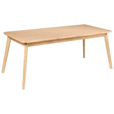 KEHO - Eettafel - Licht eikenhout - 200 x 90 cm - MDF product