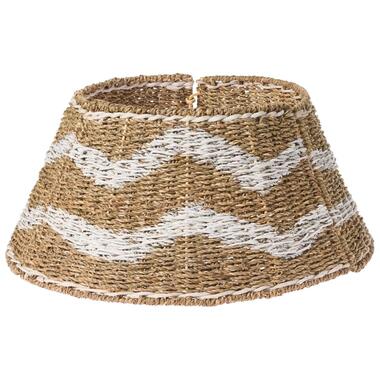 HIVER - Kerstboomrok - Natuurlijk/Wit - ⌀ 51 cm - Zeegras