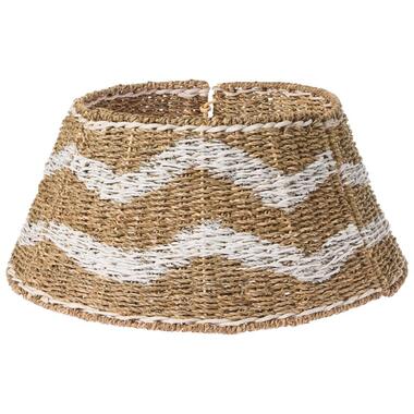 HIVER - Kerstboomrok - Natuurlijk/Wit - ⌀ 60 cm - Zeegras