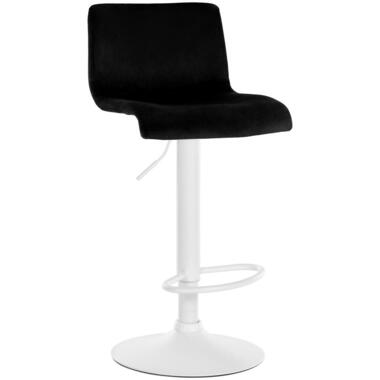 CLP Barkruk Hover Fluweel - zwart product
