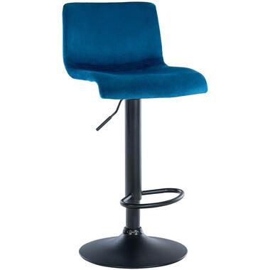 CLP Barkruk Hover Fluweel - blauw product