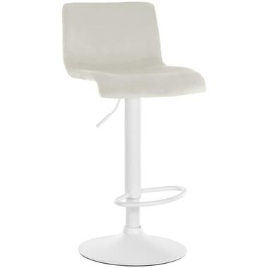 CLP Barkruk Hover Fluweel - creme product