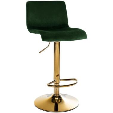 CLP Barkruk Hover Fluweel - groen product