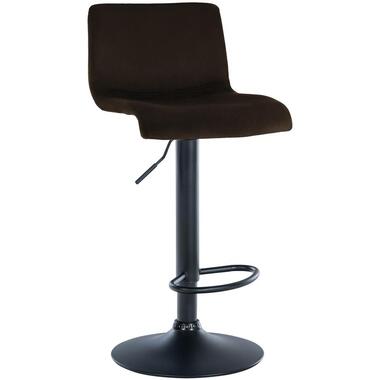 CLP Barkruk Hover Fluweel - bruin product