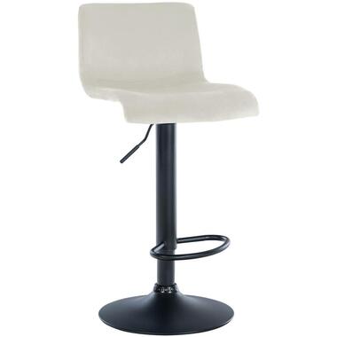CLP Barkruk Hover Fluweel - creme product