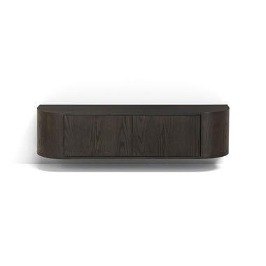 Livingfurn - TV-Meubel Novero Espresso Zwevend - 35x140x33cm product